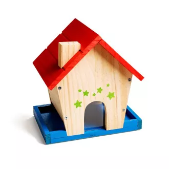 Stanley Jr. K020-SY Set de construcție, hrănitor de păsări, lemn Stanley Jr. K020-SY Set de construcție, hrănitor de păsări, lemn