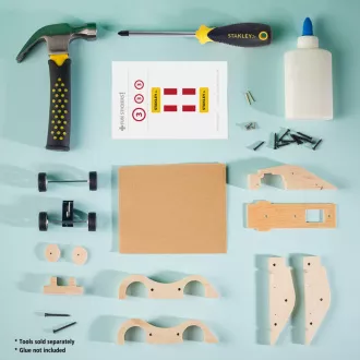 Stanley Jr. JK030-SY Set de construcție, formulă, lemn