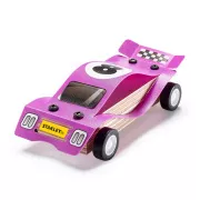 Stanley Jr. OK012-SY Set de construcție, mașină de curse, lemn