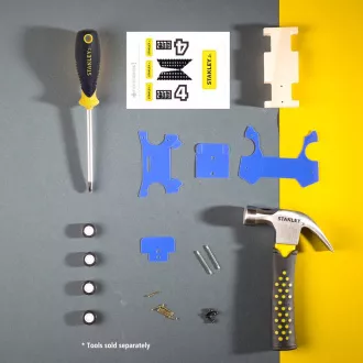 Stanley Jr. OK013-SY Set de construcție, mașină de curse, lemn Stanley Jr. OK013-SY Set de construcție, mașină de curse, lemn