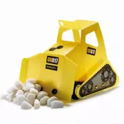 Stanley Jr. OK017-SY Set de construcții, buldozer, lemn