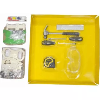 Stanley Jr. U003-K02-T06-SY Set de 2 mașini și 5 scule