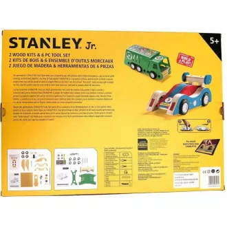 Stanley Jr. U003-K02-T06-SY Set de 2 mașini și 5 scule