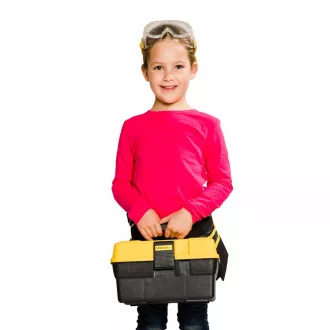 Stanley Jr. TBS001-05-SY Unelte pentru copii, 5 bucăți, galben și negru Stanley Jr. TBS001-05-SY Unelte pentru copii, 5 bucăți, galben și negru