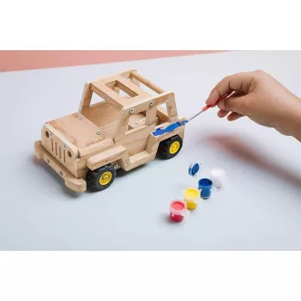 Stanley Jr. K088BUD-SY Kit, mașină de teren, lemn