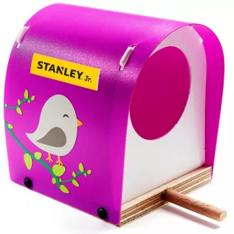 Stanley Jr. OK021BUD-SY Set de construcție, căsuță pentru păsări, lemn Stanley Jr. OK021BUD-SY Set de construcție, căsuță pentru păsări, lemn