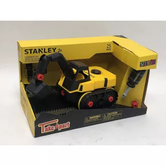 Stanley Jr. TT007-SY Set de construcții, excavator pe șenile