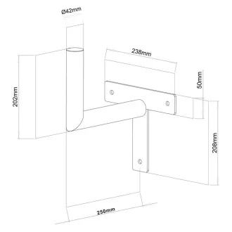 ANTENE SHO 1120. MONTARE PE PERETE STELL ANTENE SHO 1120. MONTARE PE PERETE STELL