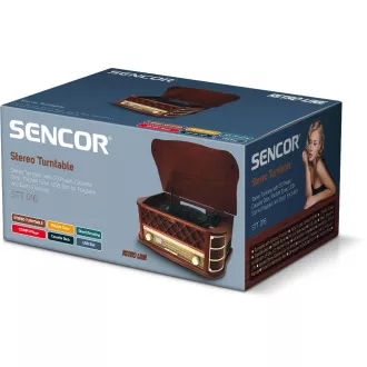 STT 016 GRAMOFON cu USB/SD/FM SENCOR