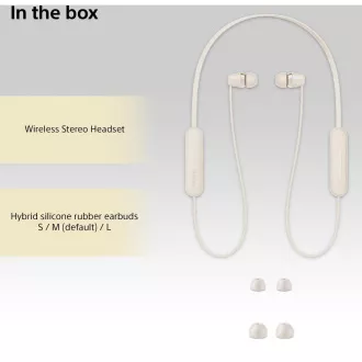 WIC100C.CE7 căști gri Sony