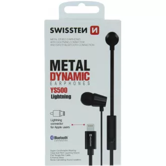 CĂȘTILE DE URECHI DYNAMIC LIGHT.YS500 BK SWISSTEN