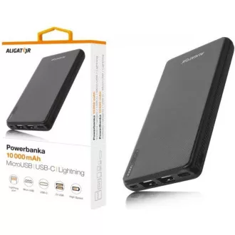 Powerbank 10000mAh 3in1 ALIGATOR