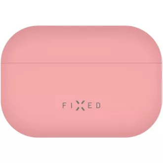 Husă Silky Airpods Pro, roz FIXED Husă Silky Airpods Pro, roz FIXED