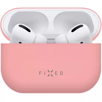 Husă Silky Airpods Pro, roz FIXED Husă Silky Airpods Pro, roz FIXED
