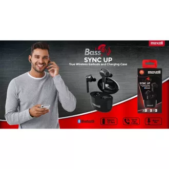 304489 BASS SYNC TWS EARBUDS MICROFON MAXELL 304489 BASS SYNC TWS EARBUDS MICROFON MAXELL