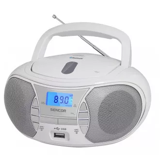 SPT 2700 WH CU CD/MP3/USB/BT SENCOR