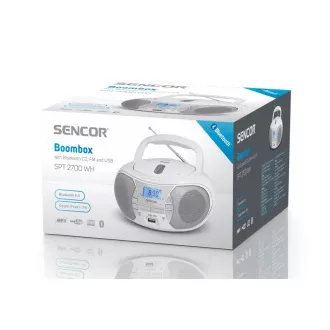 SPT 2700 WH CU CD/MP3/USB/BT SENCOR