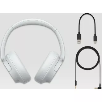 WH CH720N căști Bluetooth albe SONY