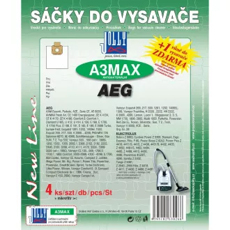 ȘI MAX 3 SACI DE ASPIRATOR JOLLY ȘI MAX 3 SACI DE ASPIRATOR JOLLY