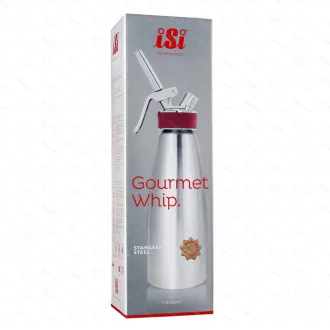GOURMET WHIP PLUS CU FLACON DE FRIȘCĂ DE 1,0L ISI