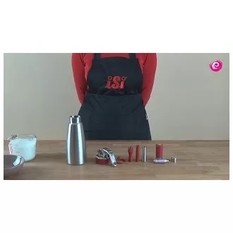 GOURMET WHIP PLUS CU FLACON DE FRIȘCĂ DE 1,0L ISI