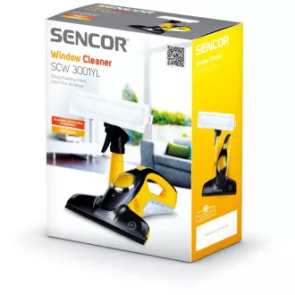 SCW 3001YL SENCOR aspirator pentru ferestre SENCOR SCW 3001YL SENCOR aspirator pentru ferestre SENCOR