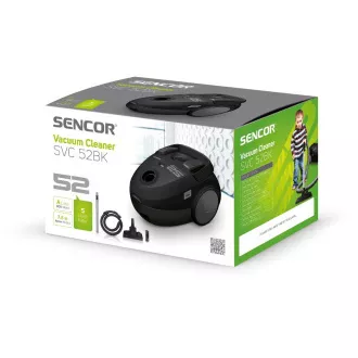 SVC 52BK-EUE3 aspirator de podea SENCOR