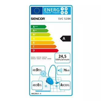 SVC 52BK-EUE3 aspirator de podea SENCOR