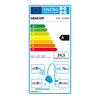 SVC 52WH-EUE3 aspirator de podea SENCOR