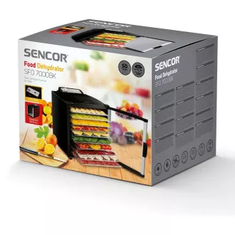 Uscător de fructe SFD 7000BK SENCOR Uscător de fructe SFD 7000BK SENCOR