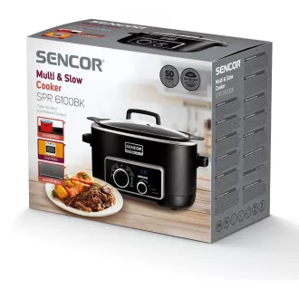SPR 6100BK SENCOR Aparat de gătit lent SENCOR