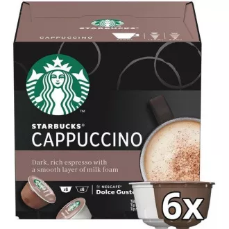 DOLCE G. CAPPUCCINO 12BUC KAPS. STARBUCKS DOLCE G. CAPPUCCINO 12BUC KAPS. STARBUCKS