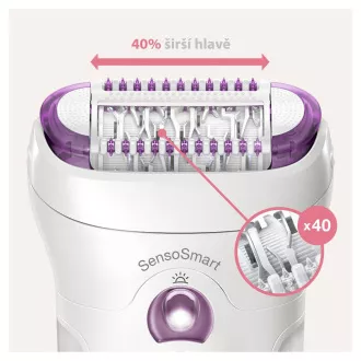 SILK-EPIL 9-710 EPILATOR VIOLET BRAUN SILK-EPIL 9-710 EPILATOR VIOLET BRAUN