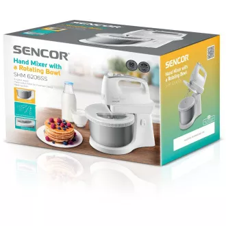 SHM 6206SS SENCOR mixer cu bol SHM 6206SS SENCOR mixer cu bol