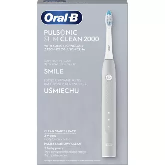 PULSONIC SLIM 2000 PERIE GRI ORAL-B PULSONIC SLIM 2000 PERIE GRI ORAL-B