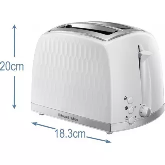 26060-56 PRĂJITOR DE PÂINE ALB RUSSELL HOBBS TOASTER