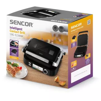 SBG 6238BK grilă de contact SENCOR
