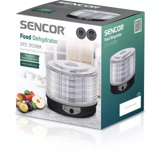 Uscător de fructe SFD 3109BK SENCOR Uscător de fructe SFD 3109BK SENCOR