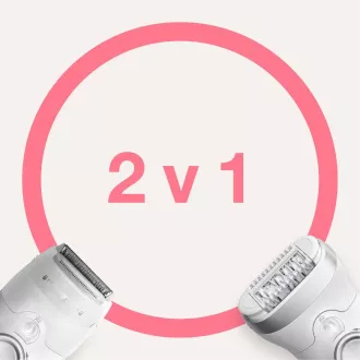 SILK-ÉPIL 9-705 SILVER EPILATOR BRAUN