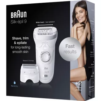 SILK-ÉPIL 9-705 SILVER EPILATOR BRAUN