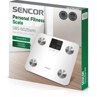 SBS 6025WH SENCOR cântar personal SENCOR