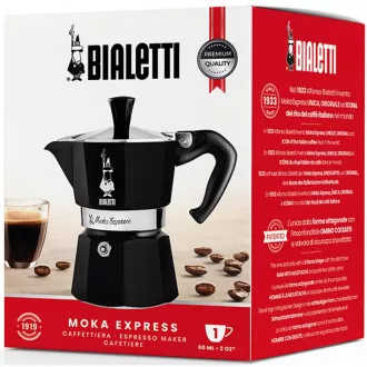 EXPRESS NEGRU 3P. CEAINIC MOKA BIALETTI
