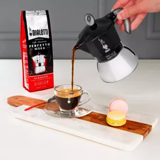 INDUCȚIE NEAGRĂ 2P. CEAINIC MOKA BIALETTI