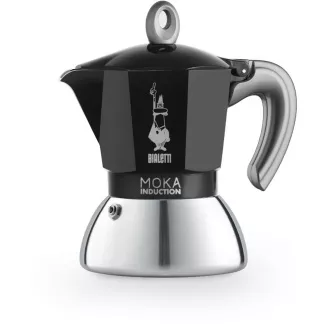 INDUCȚIE NEAGRĂ 4P. CEAINIC MOKA BIALETTI