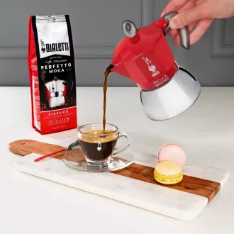INDUCȚIE CU VIERMI. 4P. OALĂ MOKA BIALETTI
