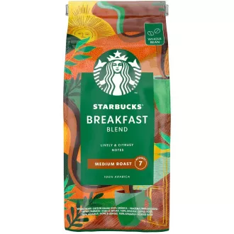 Amestec de cafea boabe pentru micul dejun 450g Starbucks Amestec de cafea boabe pentru micul dejun 450g Starbucks