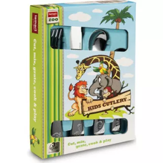 LT5005 SET TACIMURI PENTRU COPII 4BUC ZOO LAMART