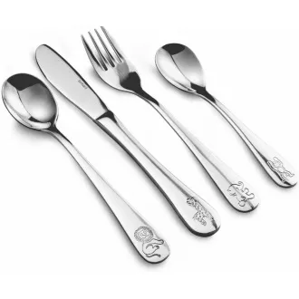 LT5005 SET TACIMURI PENTRU COPII 4BUC ZOO LAMART