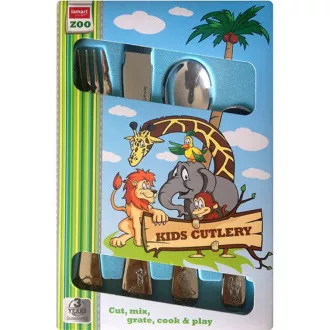 LT5005 SET TACIMURI PENTRU COPII 4BUC ZOO LAMART