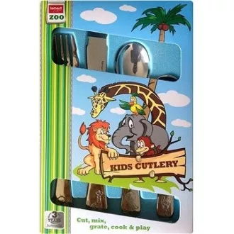 LT5005 SET TACIMURI PENTRU COPII 4BUC ZOO LAMART